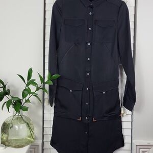 VICTORINOX black long-sleeve dress. Size XS